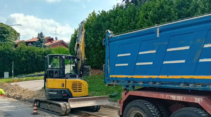 Monticello Brianza. Completati i lavori di potenziamento della rete idrica in via Diaz lavori