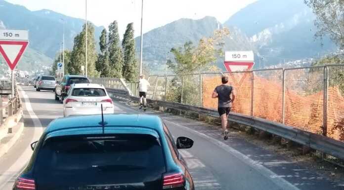 Di corsa sul Terzo Ponte, la denuncia di De Capitani: “Si può essere così irresponsabilI?”