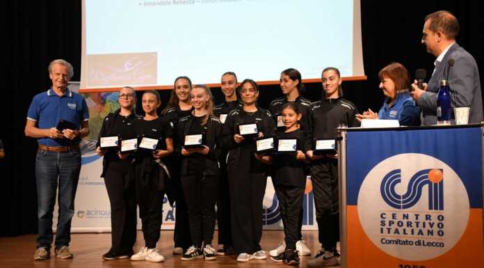 Il Csi di Lecco premia i campioni nazionali e regionali
