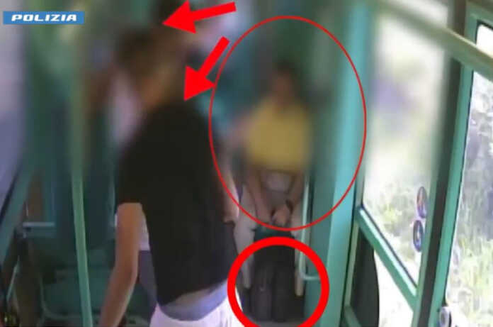 rapina ipovedente milano