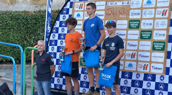 Coppa Italia Nextpro di skiroll, Marco Colombo vince tra gli Aspiranti
