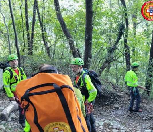 Civate, infortunio in montagna: soccorso alpino in azione