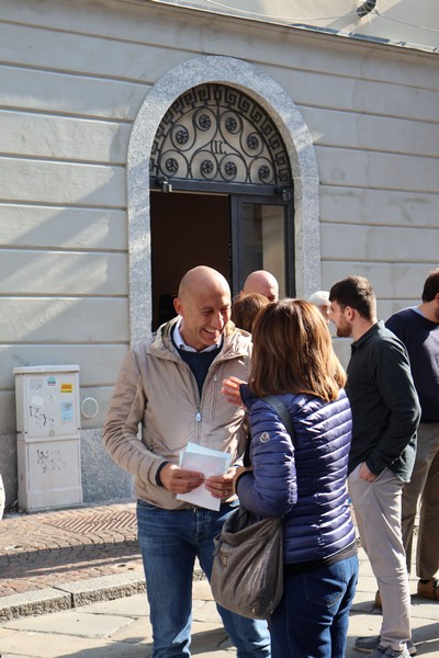 Elezioni centrosinistra coalizione gazebo via roma