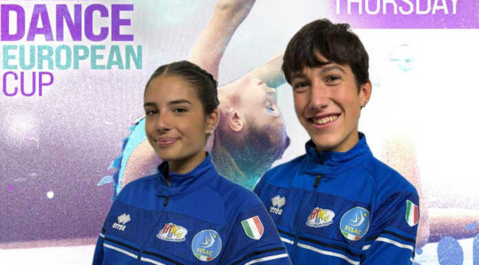 Acrodance. Due lecchesi in gara ai campionati europei Acrodance Ravasio Galassi Stendhart 20251023