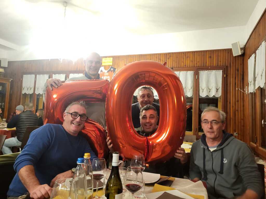 In festa i coscritti di Ballabio classe 1975 per i 50 anni