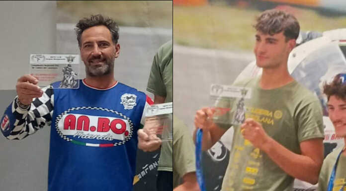 Enduro. Ottima prova per Cristian Spreafico e il figlio Matteo alla tappa di Gussola Cristian e Matteo Spreafico