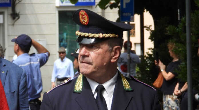 Galbiate, il comandante Danilo Bolis va in pensione dopo 44 anni di servizio Danilo Bolis