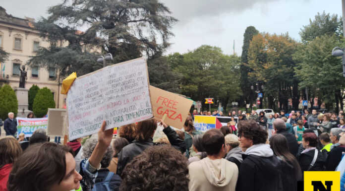 “Merate sa da che parte stare”: in piazza il presidio per Gaza