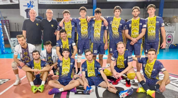 Volley serie C, non basta il bel gioco visto nel primo set: l’As Merate sconfitta dal Villanuova
