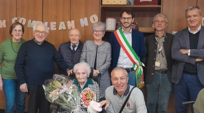 All’Airoldi e Muzzi festa per i 100 anni di Odilla Fumagalli