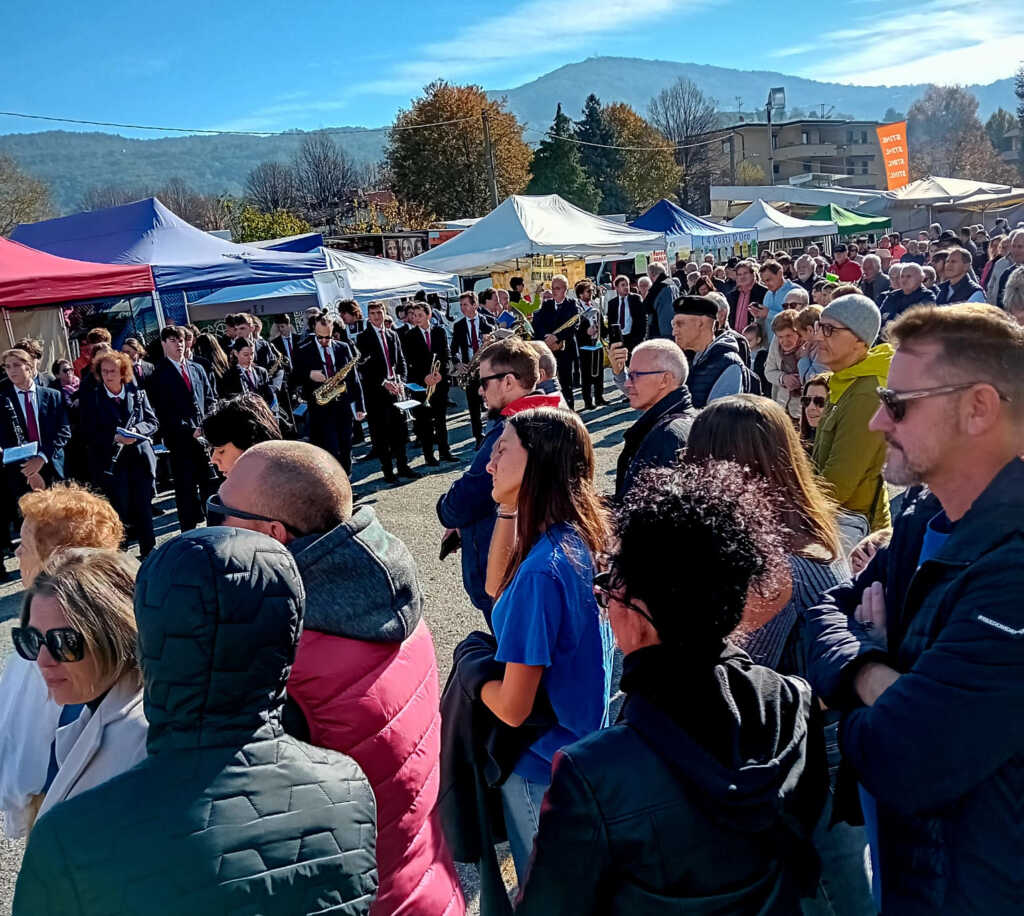 L'inaugurazione del Fierone di Oggiono