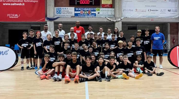 Basket. Che successo per l’NBA Player Clinic Olginte NBA Player Clinic 20251023