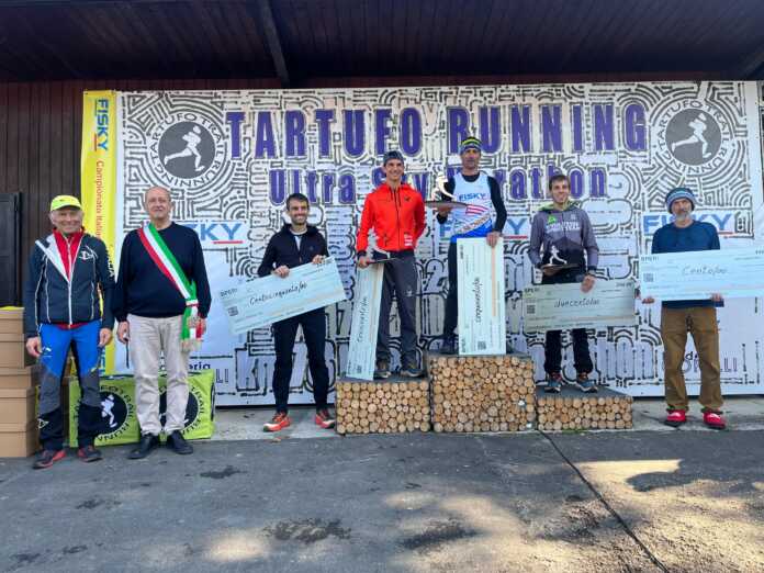 Podio Tartufo Running 2025 Il podio tutto lecchese della SkyMarathon Tartufo Running 2025