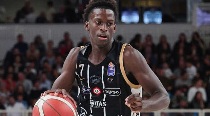 Basket Serie A. Che esordio per Cheickh Niang! Trento Cheickh Niang