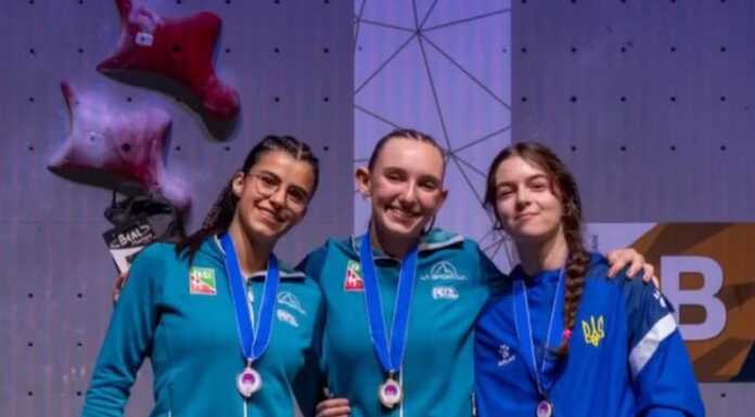 Arrampicata, Alice Marcelli trionfa a Laval: doppietta d’oro nella Coppa Europa giovanile di speed