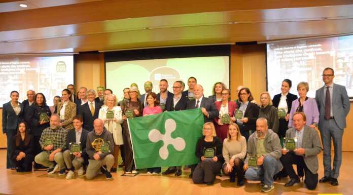 A Lecco la Regione Lombardia premia 17 nuove attività storiche
