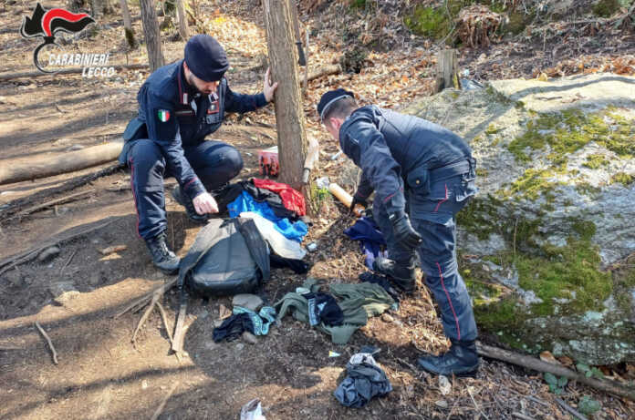 carabinieri spaccio boschi cremeno
