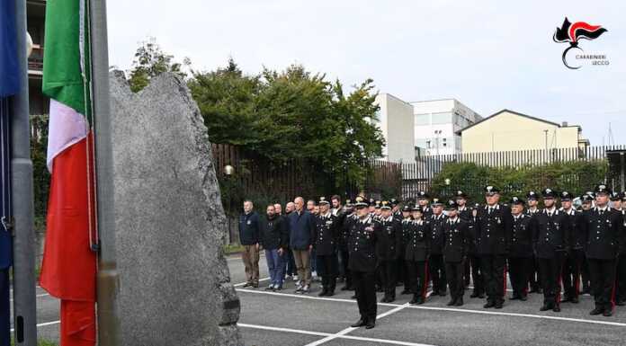 Carabinieri uccisi a Castel D’Azzano, anche Lecco si stringe all’Arma