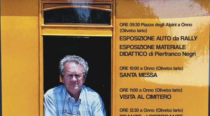 Una mostra in ricordo di Pierfranco Negri a Onno