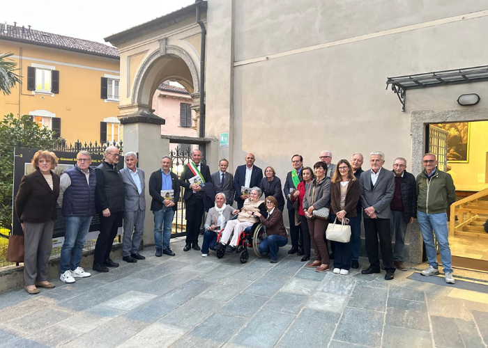 Galbiate, cortile dell'Ossario