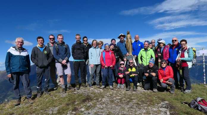 Escursione al Pizzo Baciamorti per il Gruppo Escursionisti Laorchesi