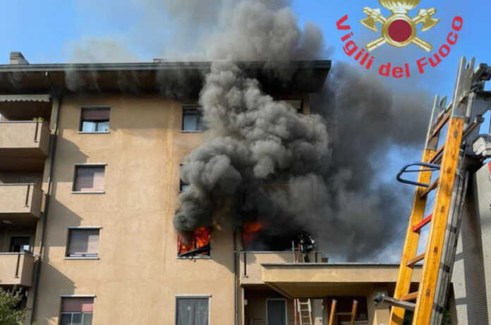 incendio bernareggio