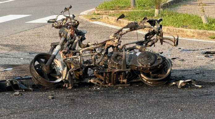 Grave incidente a Verderio: violento scontro tra un’auto e una moto