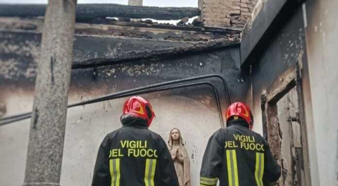 Il monastero della Bernaga distrutto dalle fiamme. L’incendio spento all’1.30 di notte incendio monastero Bernaga