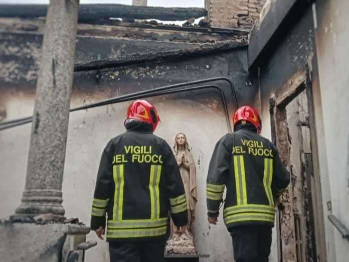 la valletta_monastero incendio (4) incendio monastero Bernaga