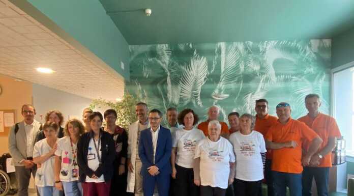 Un gesto di solidarietà a sostegno delle cure palliative: donazione per l’Hospice Resegone michy con noi-hospice resegone