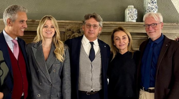 Marcello Foa a Lecco: serata conviviale al Porticciolo dopo la presentazione del suo libro Foa, Squitieri, Galbiati, Ghisleri, Campanari