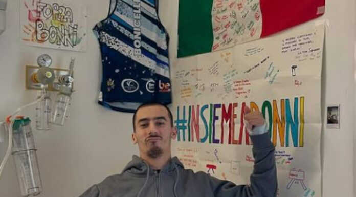 Lorenzo Bonicelli si racconta dopo l’infortunio, il dialogo allo specchio: “So che hai paura, ma non mollare”