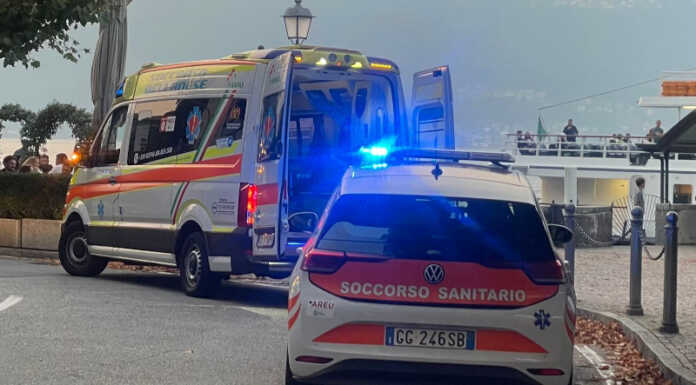 Bellano. Malore in battello, giovane 21enne soccorsa in codice rosso
