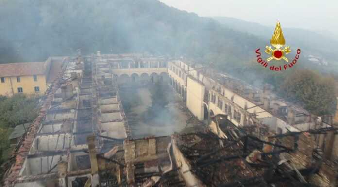 Monastero della Bernaga: la raccolta fondi supera quota 200mila euro incendio monastero Bernaga