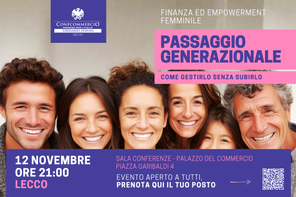 passaggio generazionale 12 novembre 2025