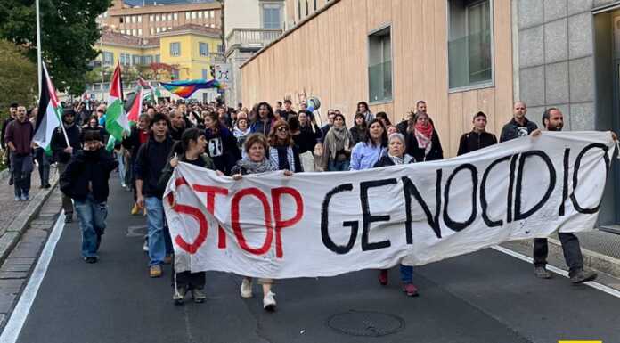 Lecco ‘urla’ per la Palestina, un migliaio di persone in marcia per fermare il genocidio