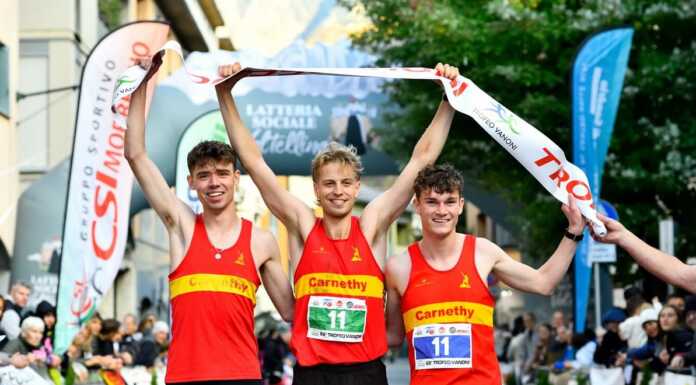 Trofeo Vanoni: la staffetta dell’Osa Valmadrera al 10° posto tra le donne