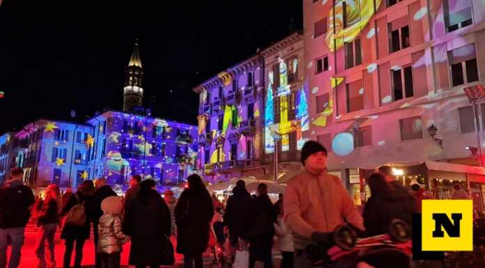 Si riaccendono le Luci su Lecco… e in città si respira già la magia del Natale Luci su Lecco Olimpiadi
