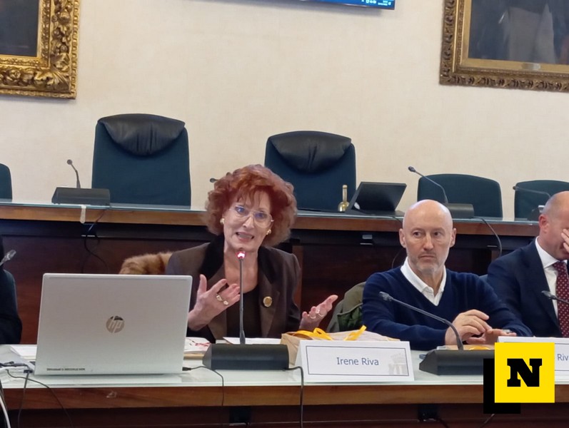 Dona un quadro alla città Lecco violenza sulle donne