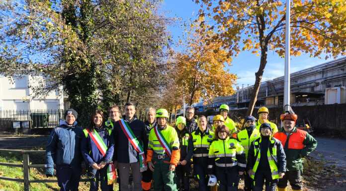 Protezione Civile in campo a Bosisio: maxi intervento per l’operazione “Fiumi Sicuri” Bosisio Parini Fiumi Sicuri 2025