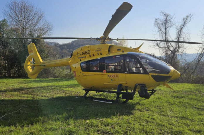 Elicottero a Valgreghentino