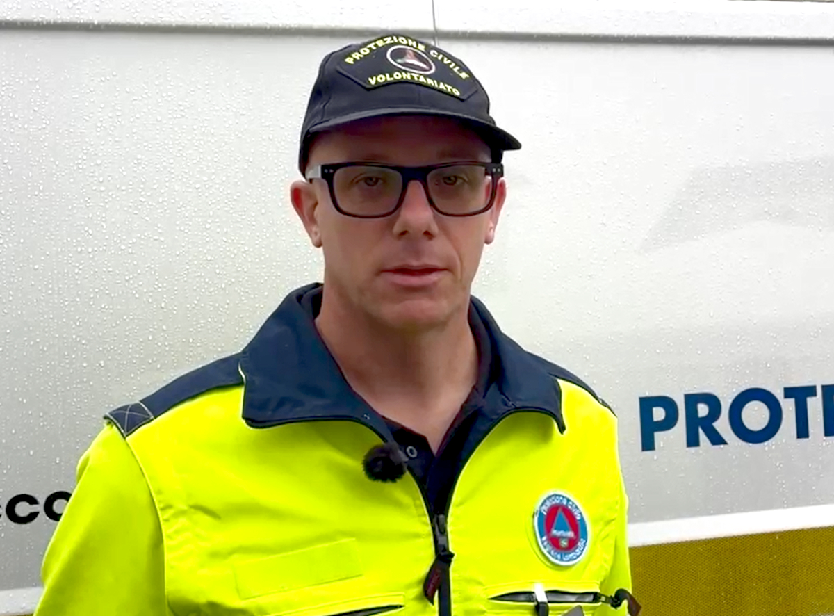 Fabio Spreafico protezione civile lecco