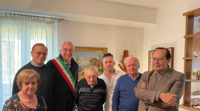 Festa a Valmadrera per i 100 anni di Remo Arrigucci