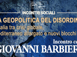 “La geopolitica del disordine”: il 21 a Osnago incontro con Giovanni Barbieri