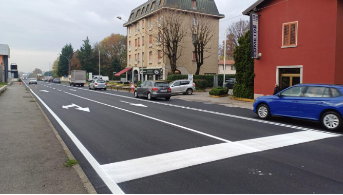 Sp 342 dir: lavori completati tra Cernusco Lombardone e Osnago