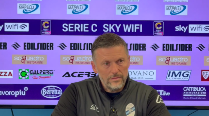 Serie C. Valente sulla sconfitta col Cittadella: “Faccio comunque i complimenti ai ragazzi” Federico Valente, Calcio Lecco