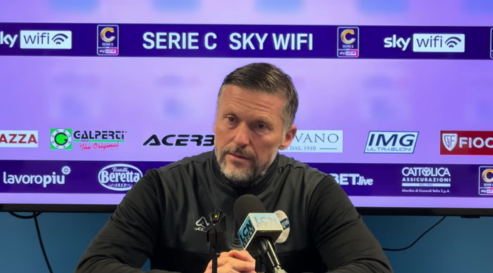 Serie C. Mister Valente su Lecco-Pro Patria: “La squadra sta benissimo” Federico Valente, Calcio Lecco