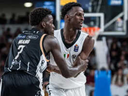 Basket Serie A. Il “derby dei Niang” lo vince Saliou Trento Sailou Cheickh Niang 20251102