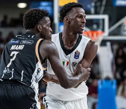 Basket Serie A. I fratelli Niang convocati dal CT Banchi Trento Sailou Cheickh Niang 20251102