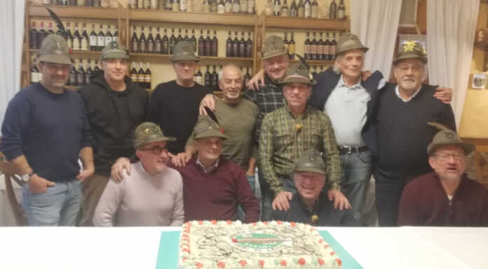 Pranzo sociale per il Gruppo Alpini di Acquate: “Un 2025 estremamente positivo”